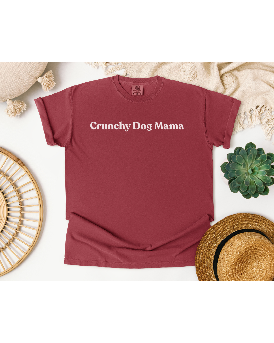 Crunchy Dog Mama Premium Tee