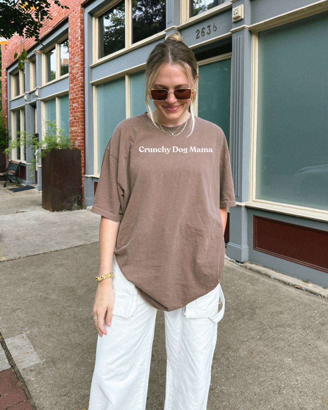 Crunchy Dog Mama Premium Tee