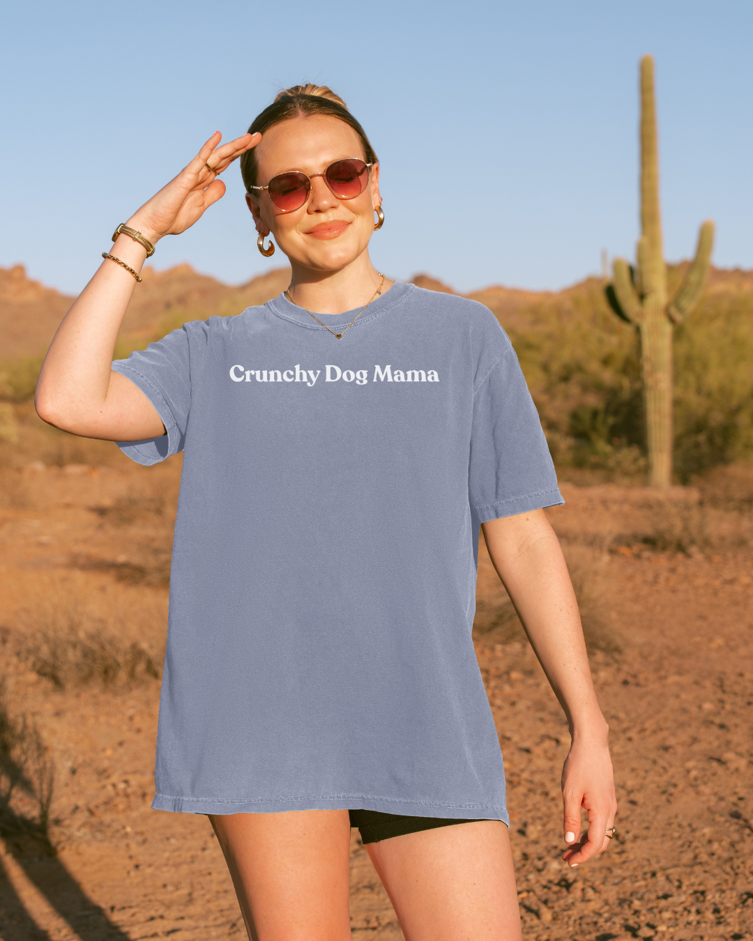 Crunchy Dog Mama Premium Tee