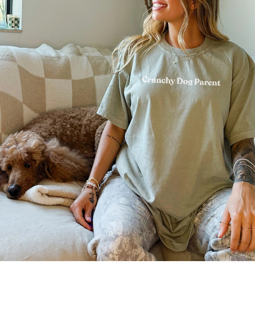 Crunchy Dog Parent Premium Tee