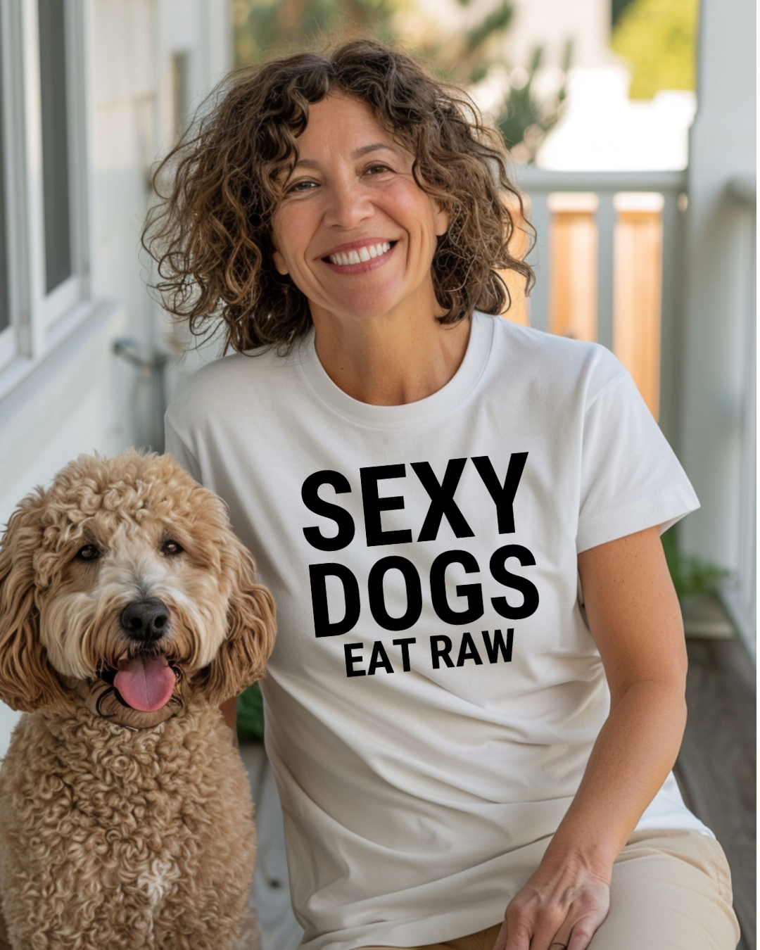 Sexy Dogs Eat Raw Premium Tee