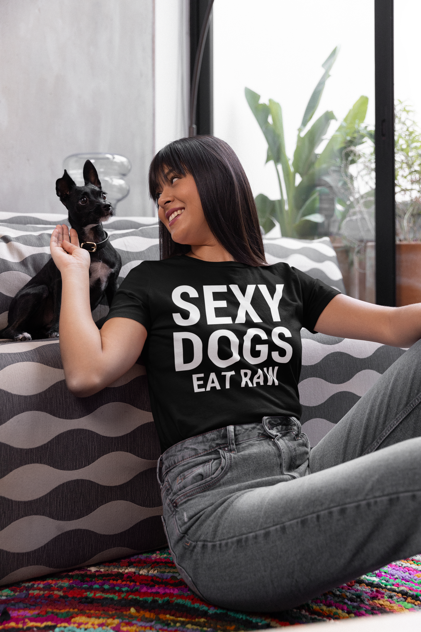 Sexy Dogs Eat Raw Premium Tee